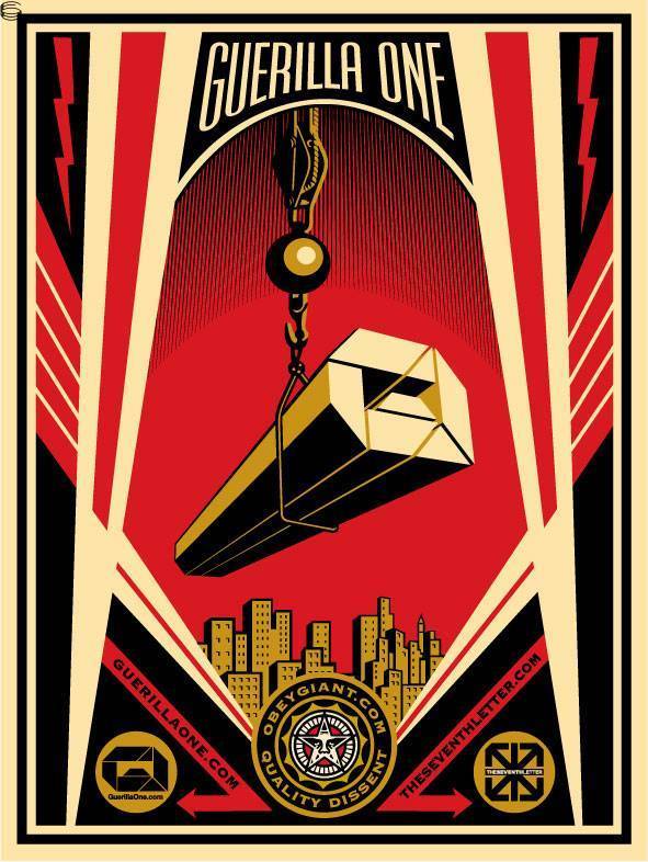 Shepard Fairey - Guerilla One - AP Edition