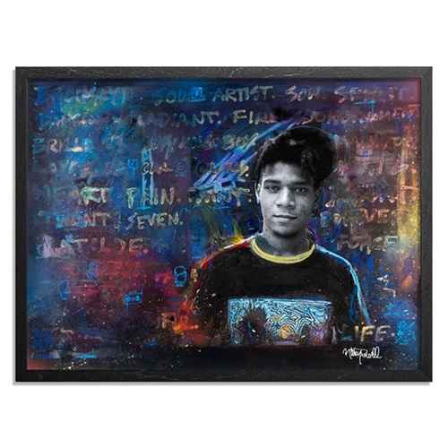 A Permanent Energy - Basquiat. West Broadway. From My Forozade Cart. 1986