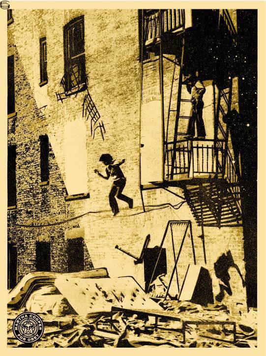 Shepard Fairey - Leap Of Faith - AP Edition