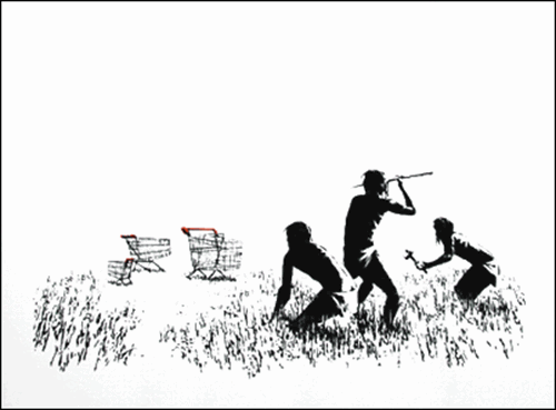 Banksy - Trolleys - Unsigned - LA Edition