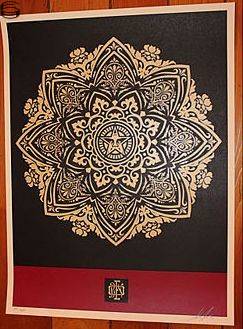 Shepard Fairey - Mandala Ornament 1 - Holiday Edition