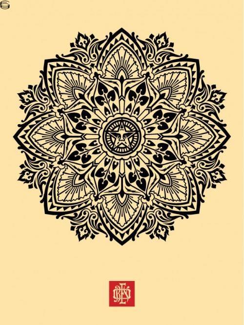 Shepard Fairey - Mandala Ornament 2 - Holiday Edition