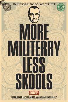 Shepard Fairey - More Militerry - Paster Edition
