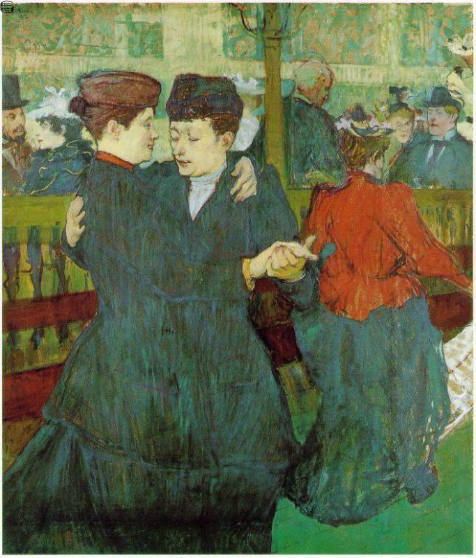 At the Moulin Rouge: Two Women Waltzing
