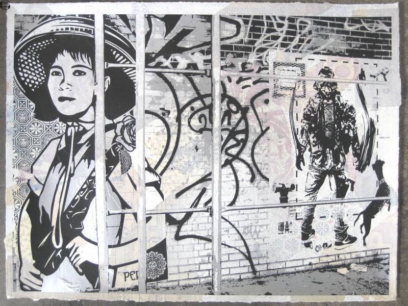 Shepard Fairey - Obey WK Revolution Girl
