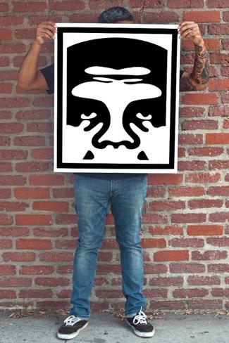 Shepard Fairey - Obey Three Face Poster Set 05 - Top Only Edition