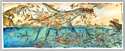 Mu Pan's Dinoassholes Chapter 8: Fish Die & The Net Breaks