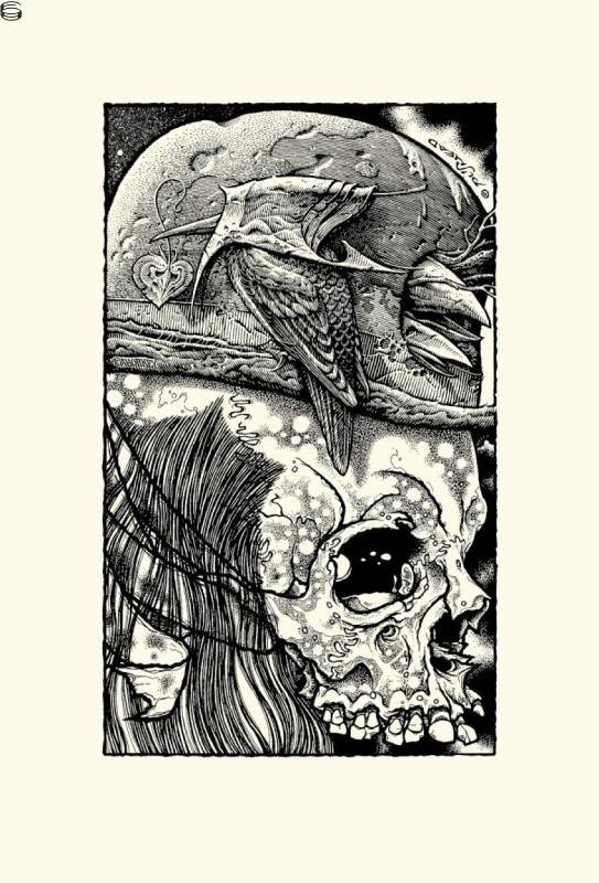 Aaron Horkey - Basement - Reflective Foil 2 Edition