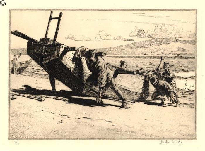 Beaching the Boat