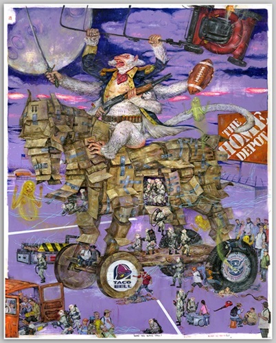 Super Saian George With Trojan Horse