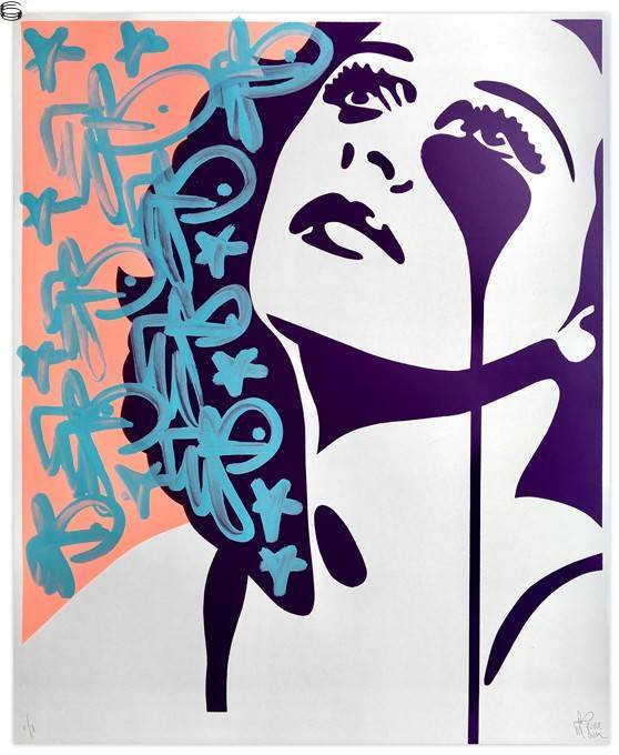 Pure Evil - Hedy Lamarr - Hedy Watch The Skies - Hand-Embellished Pink Edition