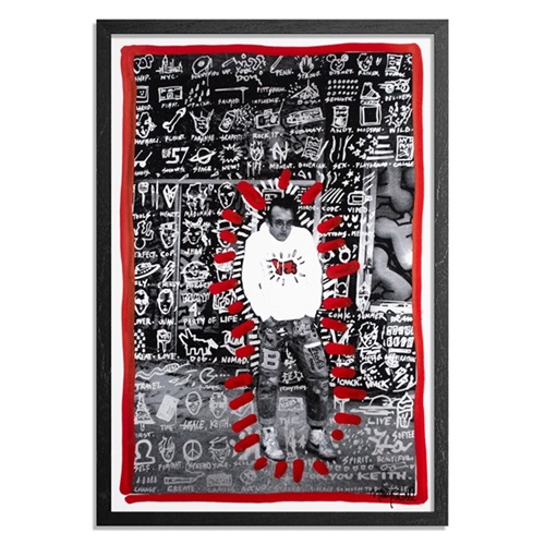 For Keith: I've Got So Much To Do - Keith Haring Posing Hard