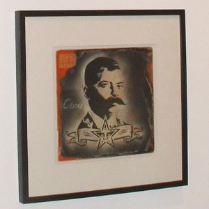 Zapata Retired Stencil on Album Cover