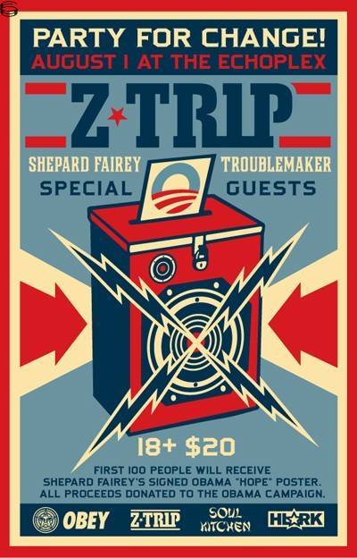 Z-Trip Party for Change Los Angeles 12
