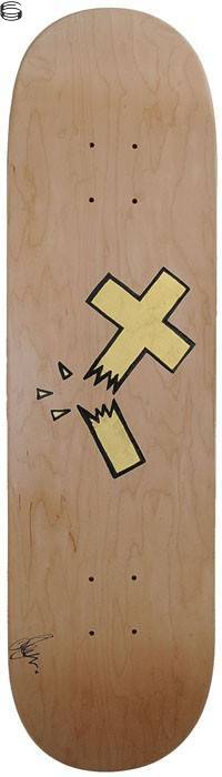 Broken Gold Cross 11