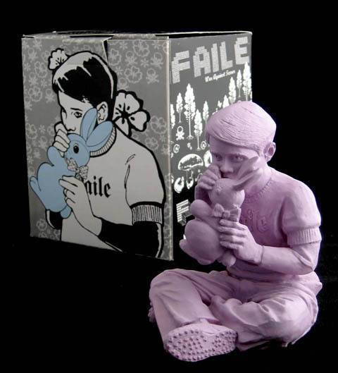 Faile - Bunny Boy Sculpture