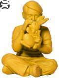Faile - Bunny Boy Sculpture - Yellow Edition