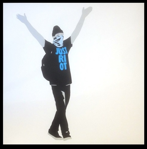 Pure Evil - Just Riot - Fluoro Blue