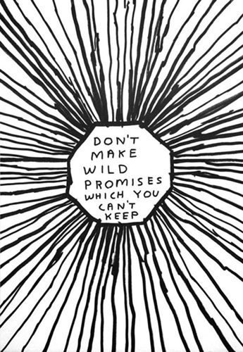 Don't Make Wild Promises Which You Can't Keep