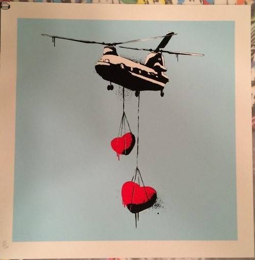 Martin Whatson - Chinook Hearts - Graffiti Edition