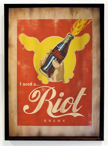 D*Face - Riot - On Wood