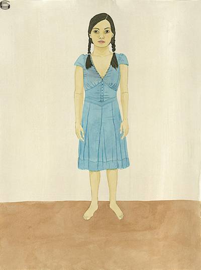 Deanna's Blue Dress 05