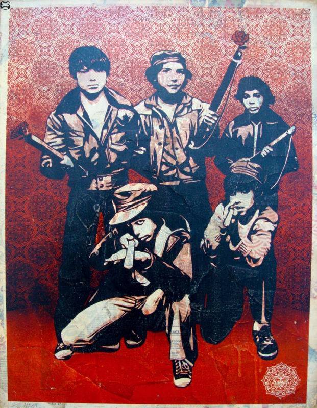 Shepard Fairey - Defiant Youth - HPM Edition