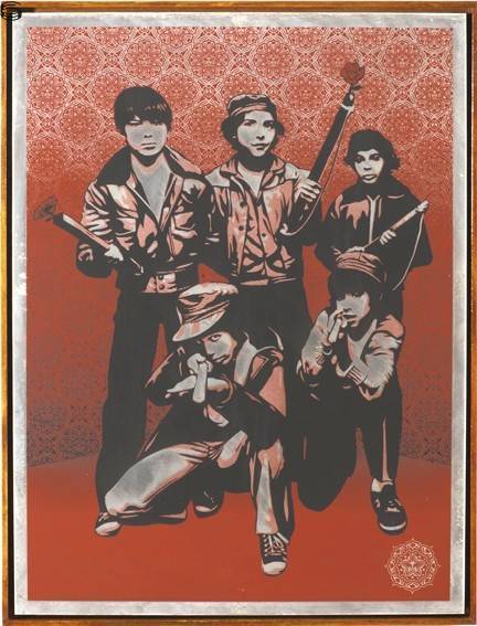 Shepard Fairey - Defiant Youth - Metal Edition