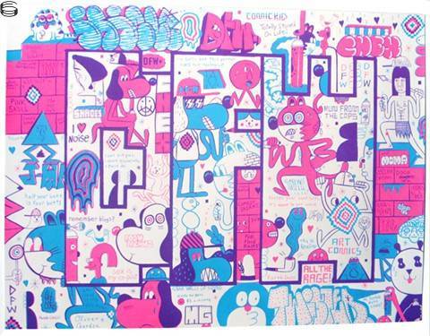 DFW Screen Print No.01 11