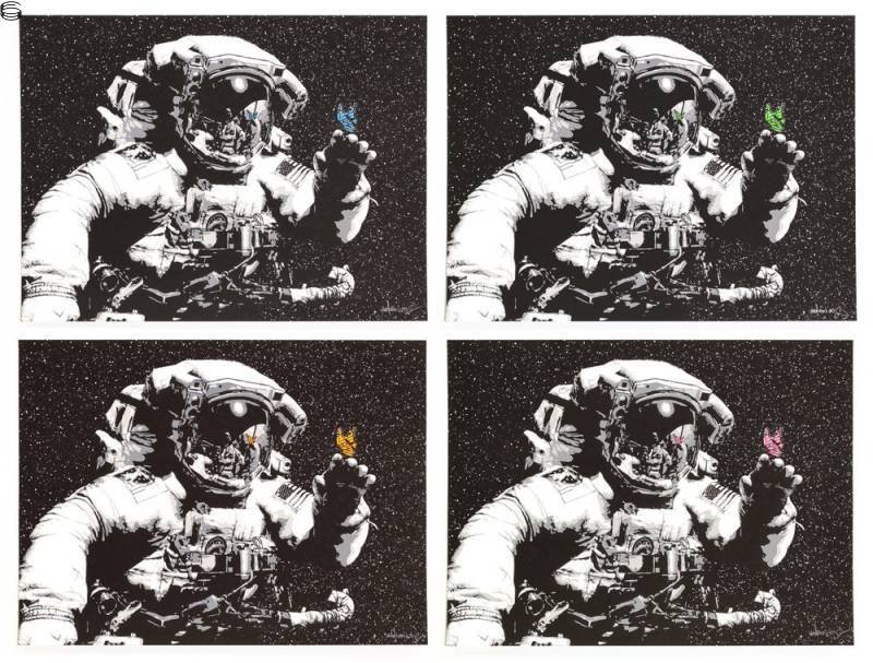 Martin Whatson - Eternal Reflection - Blue/Green/Orange/Pink Set Edition
