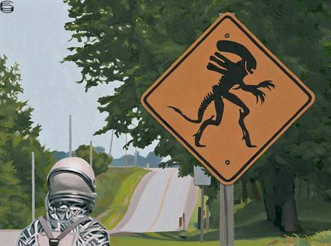 Alien Crossing
