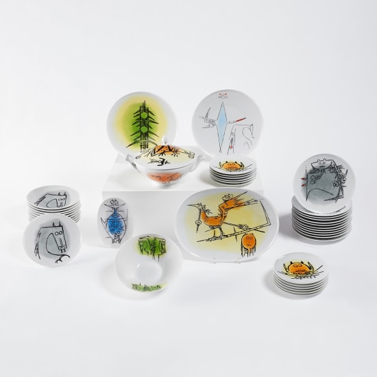 Porcelain Dinner Service Set (Leiris 197)