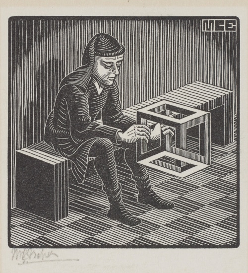 Untitled (Man with Cuboid) (Bool 430)