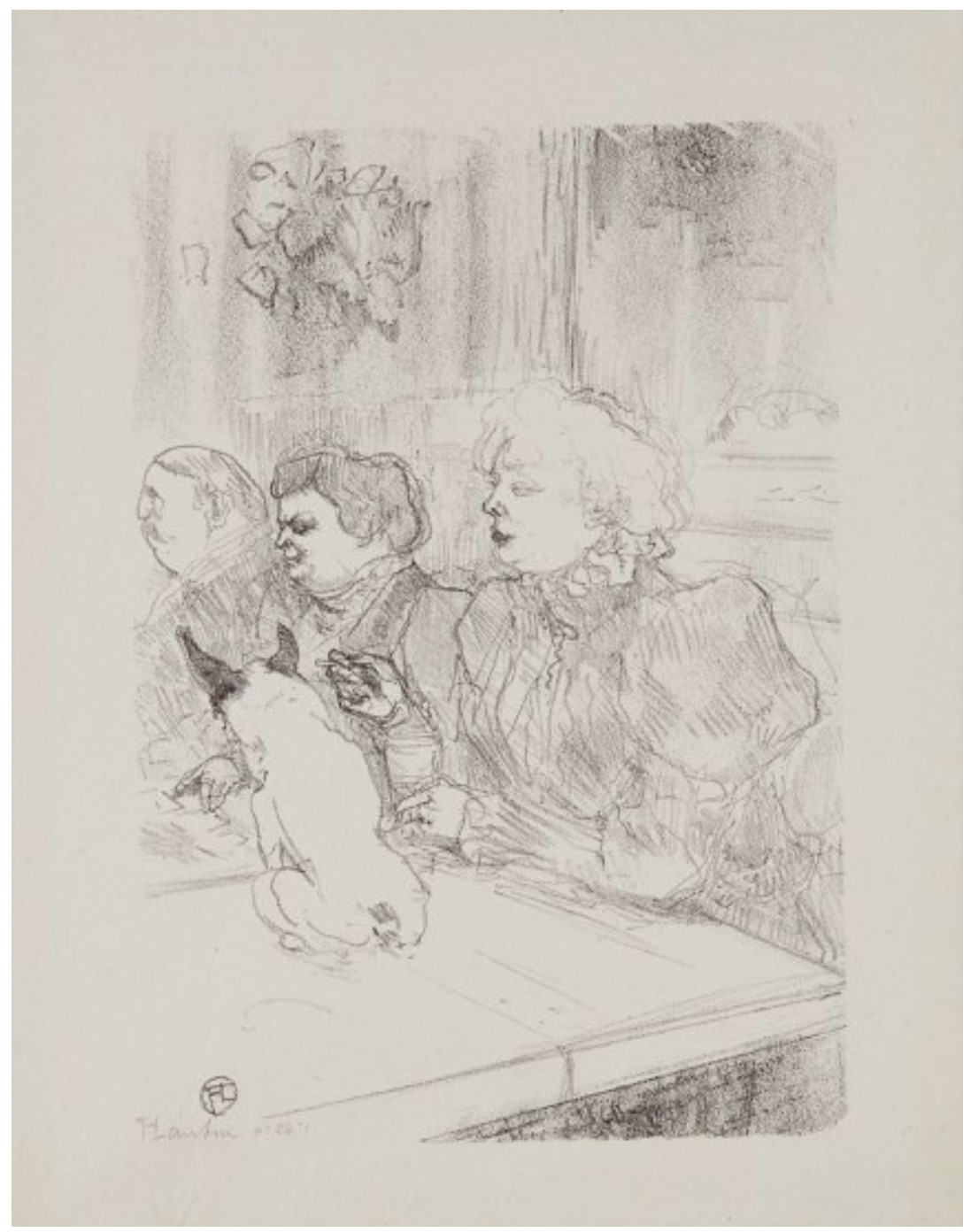A la souris - Madame Palmyre (Wittrock 184, Loys Deteil 210, Adriani 209)
