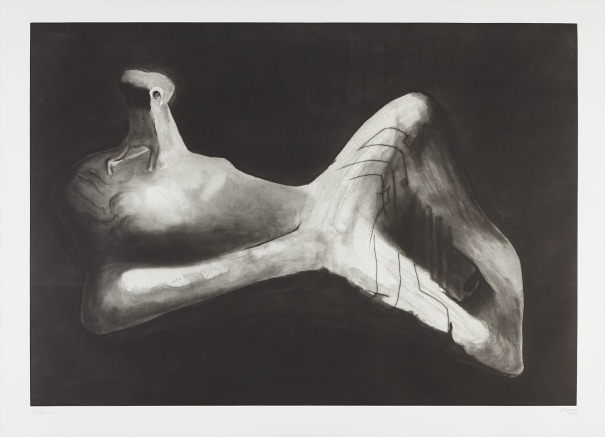Reclining Figure in Dark Landscape (Cramer 565)