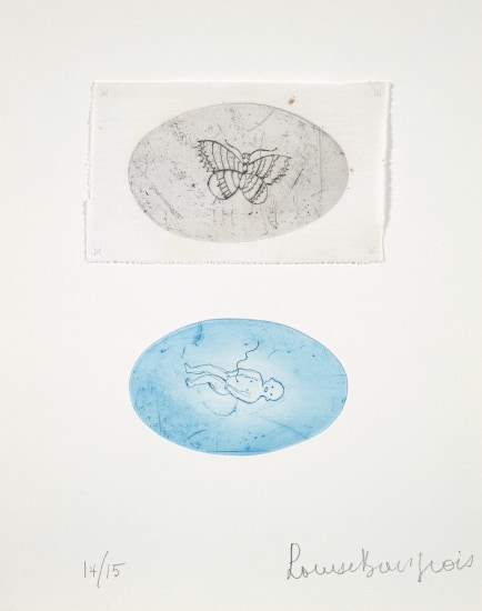 Baby and Butterfly, State II (Museum of Modern Art Cat. No 223/II)