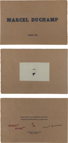Mustache and Beard of L.H.O.O.Q. (Schwarz 483)