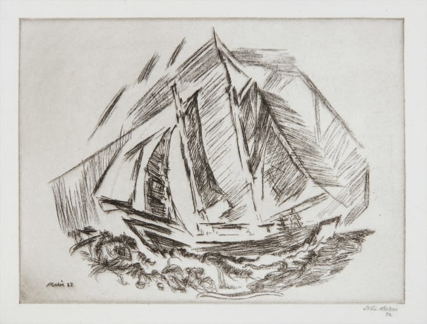 Sailboat (Zigrosser 155)