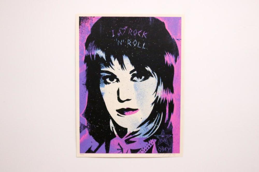 Shepard Fairey - I Love Rock N' Roll - First Edition