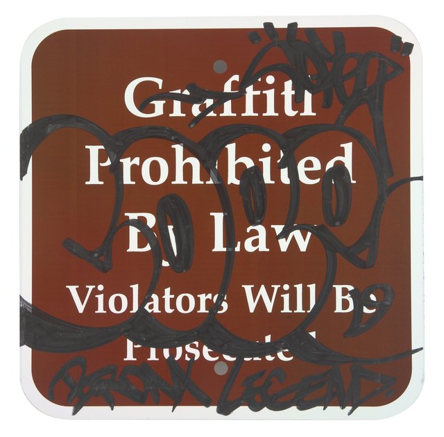 Graffiti Prohibited By Law - II