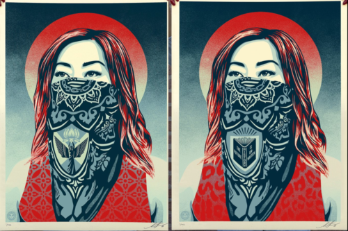 Shepard Fairey - Just Rising Series