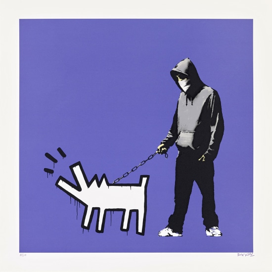 Banksy - Choose Your Weapon - Dark Purple AP