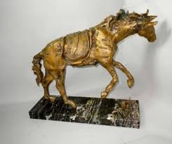Horse Saddled with Time