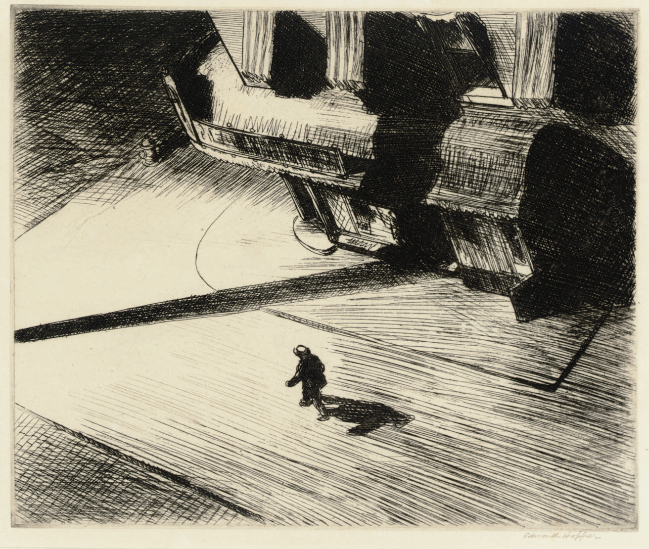 Night Shadows (Levin, 82; Zigrosser, 22)