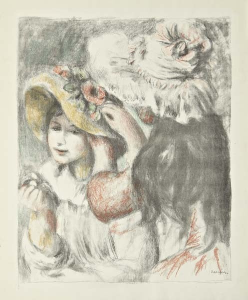 Le chapeau epingle: 2e planche (Loys Delteil; Joseph Stella 30)