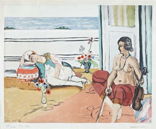 Odalisque sur la Terrasse (Duthuit I; Pouillon 633)