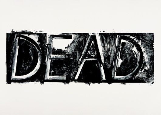 Dead (Christopher Cordes 30; Gemini G.E.L. 604)