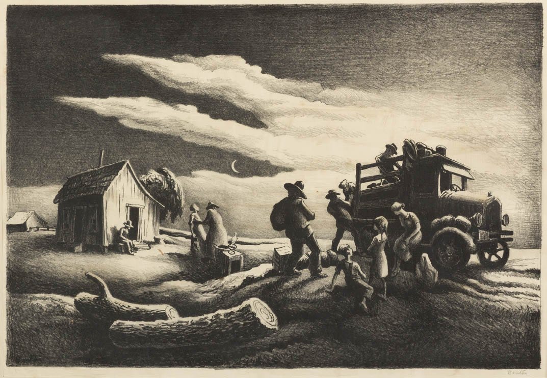 The Departure of the Joads
