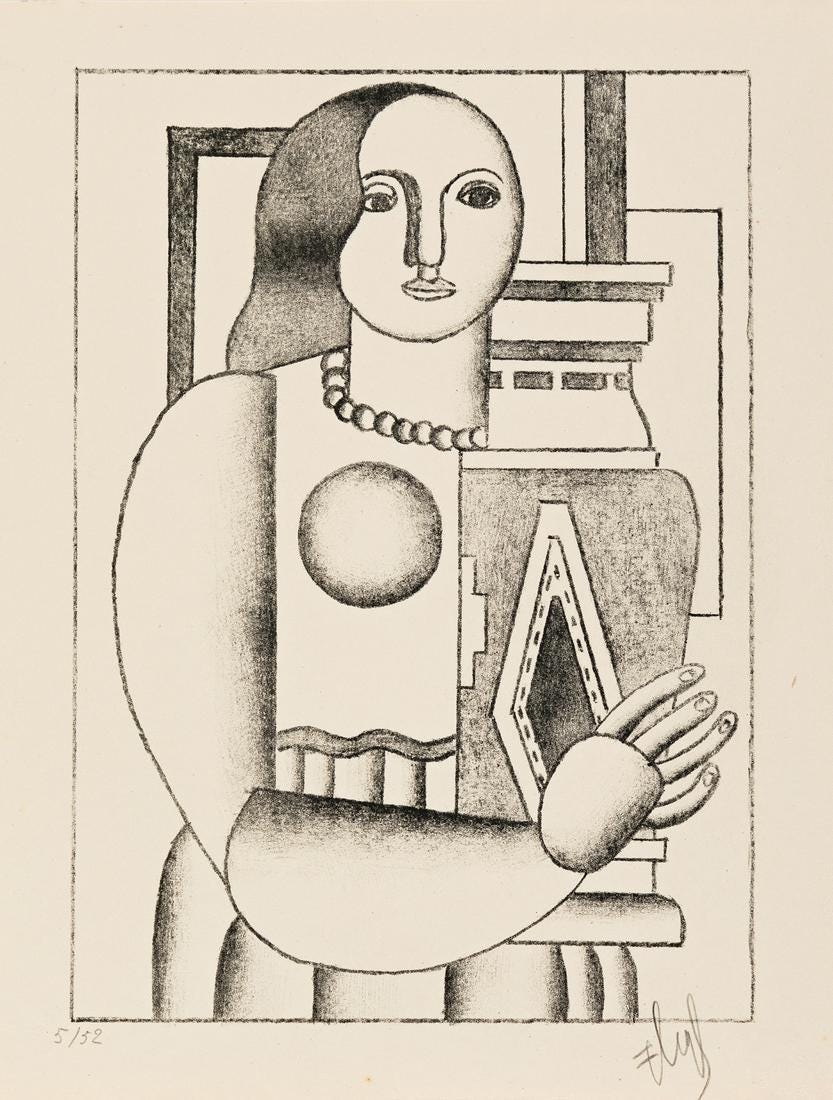 Femme Tenant un Vase (Saphire 13)
