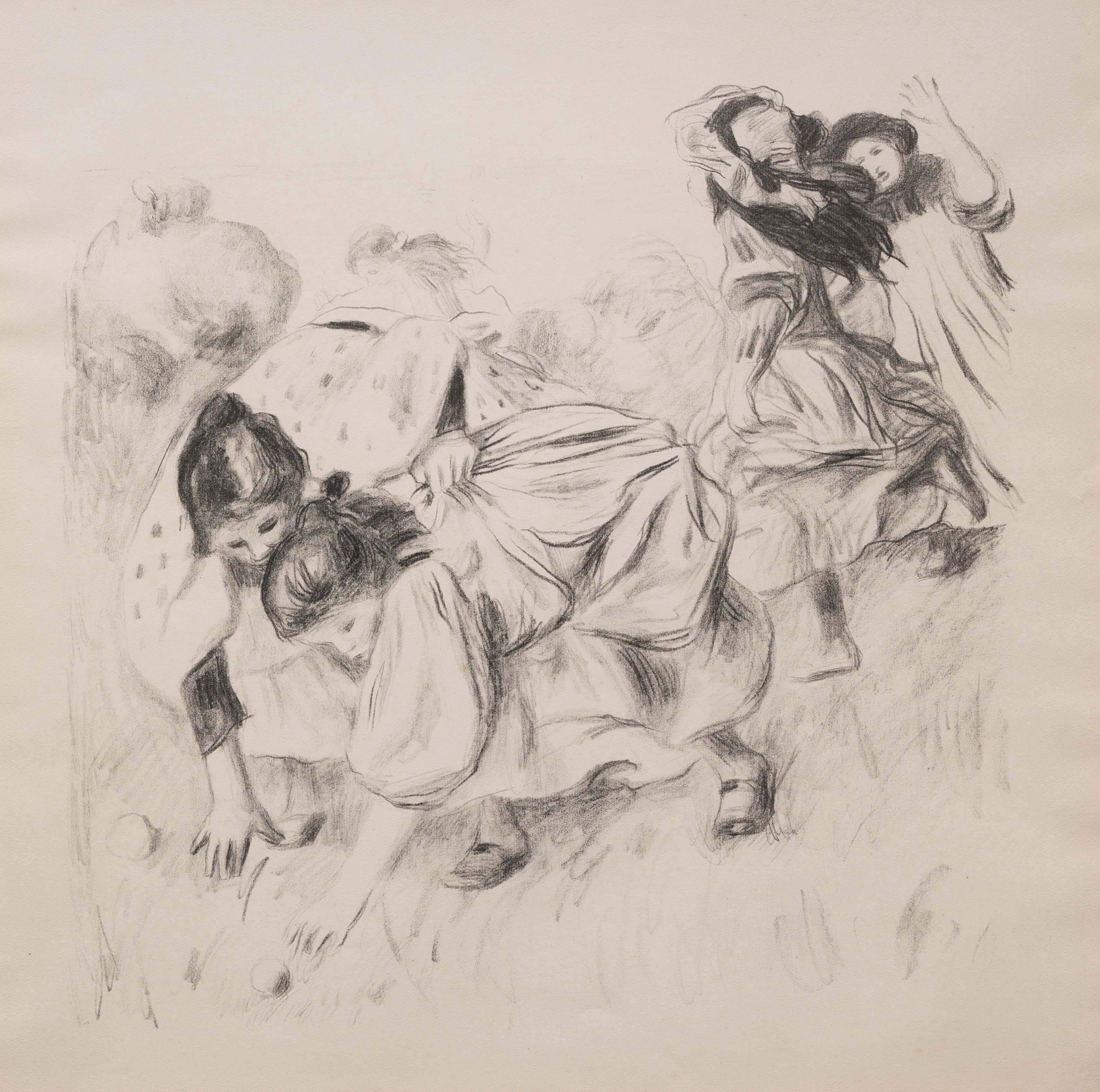 Enfants Jouant a la Balle (Delteil 32)